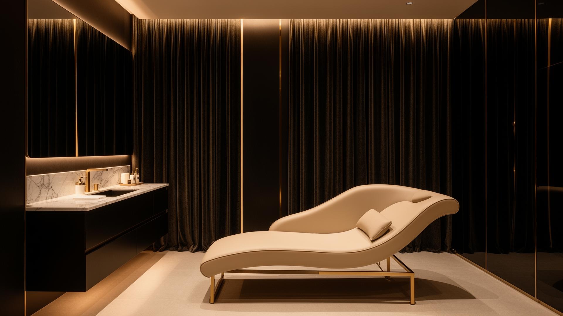 Interior da clínica UNIQ Esthetic